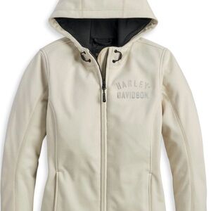 Woman’s Harley Davidson Deflector Hooded Riding Fleece